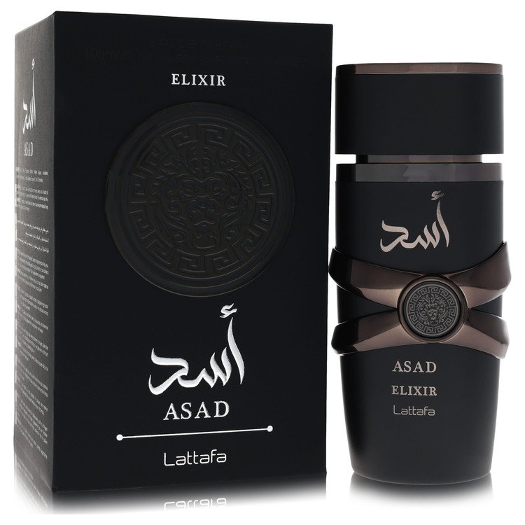 Lattafa Asad Elixir by Lattafa - Eau De Parfum Spray (Unboxed) 3.4 oz