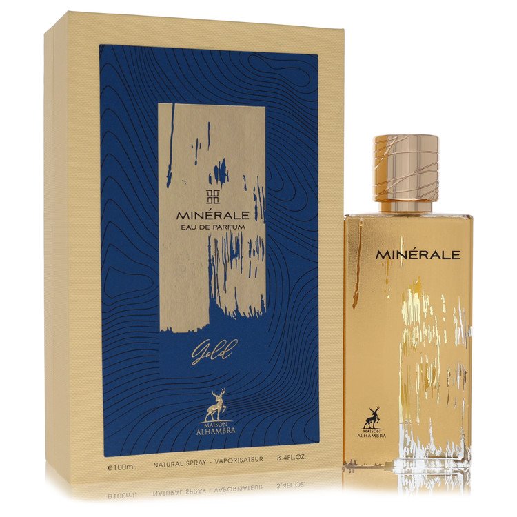 Maison Alhambra Minerale Gold by Maison Alhambra - Eau De Parfum Spray (Unboxed) 3.4 oz