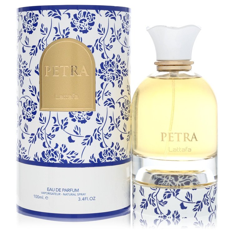 Lattafa Petra by Lattafa - Eau De Parfum Spray (Unisex) 3.4 oz