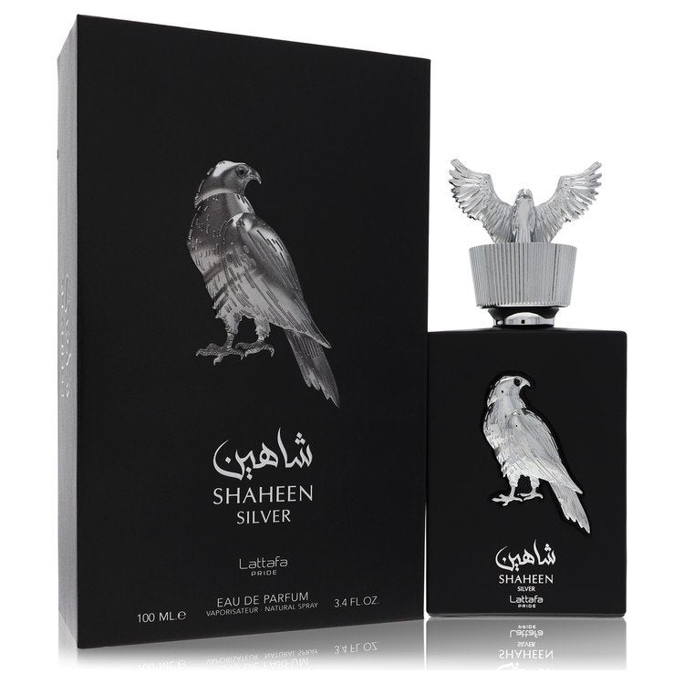 Lattafa Pride Shaheen Silver by LattafaEau De Parfum Spray (Unisex) 3.4 oz