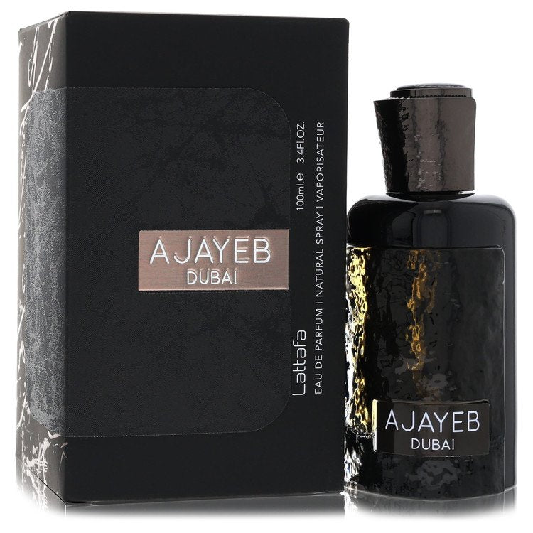 Lattafa Ajayeb Dubai by Lattafa - Eau De Parfum Spray (Unisex) 3.4 oz