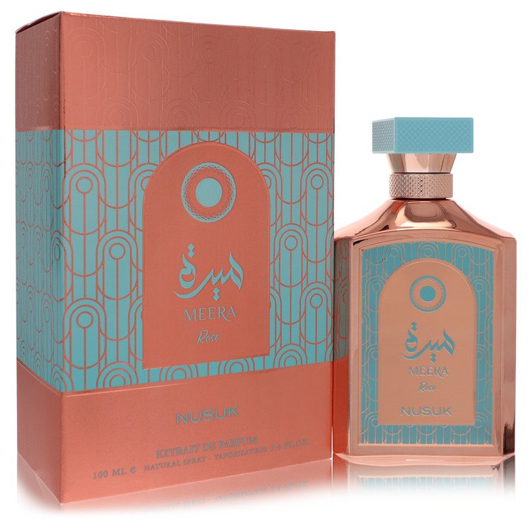 Nusuk Meera Rose by Nusuk - Extrait De Parfum Spray 3.4 oz