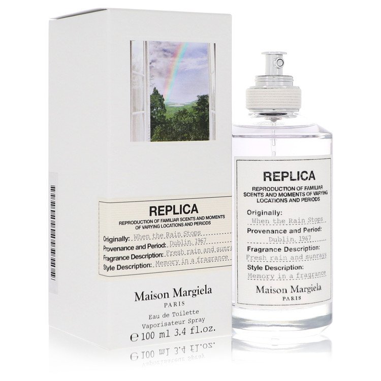 Replik „When The Rain Stops“ von Maison MargielaEau de Toilette Spray (Unisex) 3,4 oz