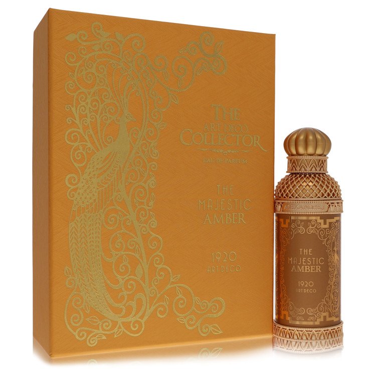 The Majestic Amber by Alexandre JEau De Parfum Spray (Unisex) 3.4 oz