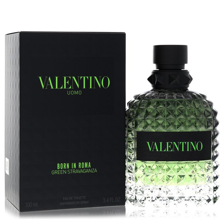 Valentino Uomo Born In Roma Green Stravaganza by Valentino - Eau De Toilette Spray 3.4 oz