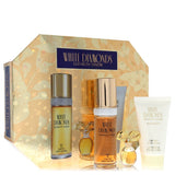 White Diamonds by Elizabeth Taylor - Gift Set -- 1 oz Eau De Toilette Spray + .12 oz Min EDP + 1.7 oz Body Lotion