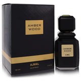 Ajmal Amber Wood by Ajmal Eau De Parfum Spray Unisex 3.4 oz Unique Woody Fragrance
