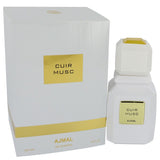 Ajmal Cuir Musc by Ajmal Eau De Parfum Spray 3.4 oz Unisex - Unique Leathery Fragrance