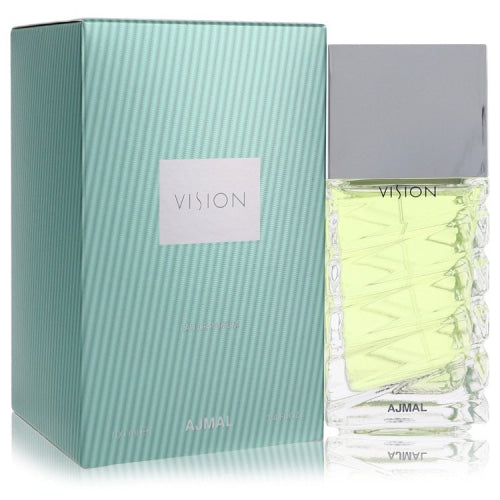 Ajmal Vision by AjmalEau De Parfum Spray 3.4 oz 3.4 oz / 100 ml / Alcohol, Amber, Woody, Aldehyde, Oils Women