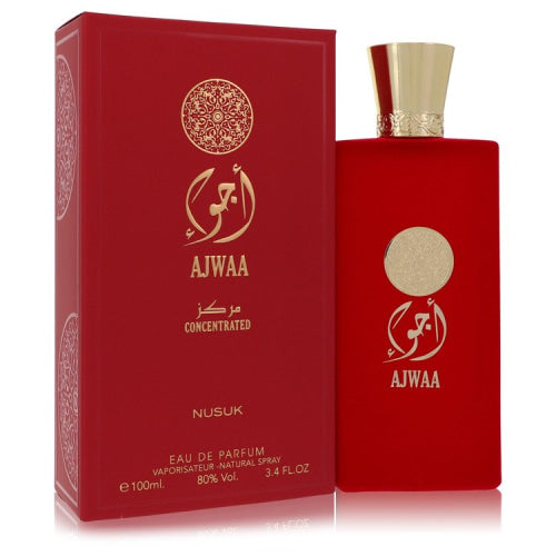 Ajwaa Concentrated by NusukEau De Parfum Spray (Unisex) 3.4 oz 3.4 oz / 100 ml / Alcohol, Amber, Woody, Aldehyde, Oils Unisex