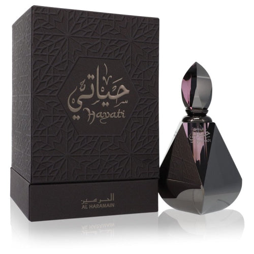 Al Haramain Hayati by Al HaramainEau De Parfum Spray 0.4 oz 0.4 oz / 12 ml / Alcohol, Amber, Woody, Aldehyde, Oils Women