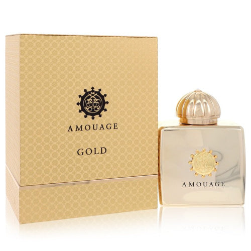 Amouage Gold by AmouageEau De Parfum Spray 3.4 oz 3.4 oz / 100 ml / Alcohol, Amber, Woody, Aldehyde, Oils Women