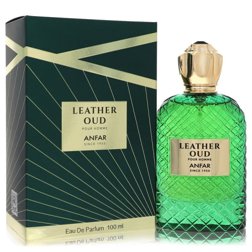 Anfar Leather Oud by AnfarEau De Parfum Spray 3.4 oz 3.4 oz / 100 ml / Alcohol, Amber, Woody, Aldehyde, Oils Men