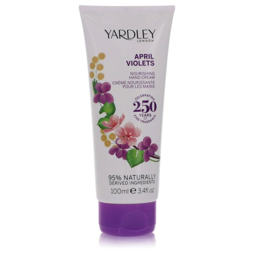 April Violets by Yardley LondonHand Cream 3.4 oz 3.4 oz / 100 ml / Alcohol, Amber, Woody, Aldehyde, Oils Women