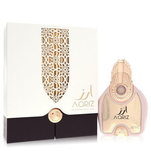 Arabiyat Prestige Aariz by Arabiyat PrestigeEau De Parfum Spray (Unisex) 3.4 oz 3.4 oz / 100 ml / Alcohol, Amber, Woody, Aldehyde, Oils