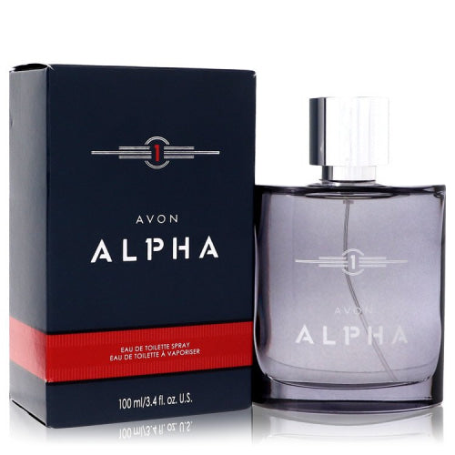 Avon Alpha by AvonEau De Toilette Spray 3.4 oz 3.4 oz / 100 ml / Alcohol, Amber, Woody, Aldehyde, Oils Men