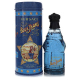 Blue Jeans by Versace Eau De Toilette Spray 2.5 oz for Men, Fresh and Bold Fragrance