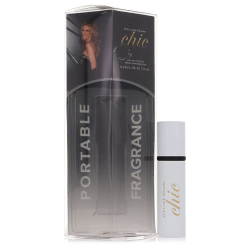 Celine Dion Chic by Celine DionMini EDT Spray.25 oz.25 oz / 7 ml / Alcohol, Amber, Woody, Aldehyde, Oils Women