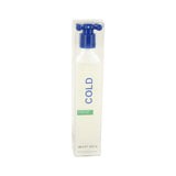 COLD by Benetton Eau De Toilette Spray for Unisex 3.4 oz - Refreshing Fruity Fragrance