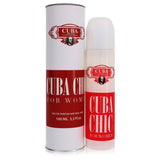 Cuba Chic by Fragluxe Eau De Parfum Spray 3.3 oz for Women - Warm and Fruity Fragrance