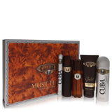 Cuba Gold by Fragluxe Gift Set for Men - Complete Fragrance Collection with Shower Gel and More