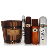 Cuba Gold by Fragluxe Gift Set - Complete Men’s Fragrance Collection for Lasting Freshness
