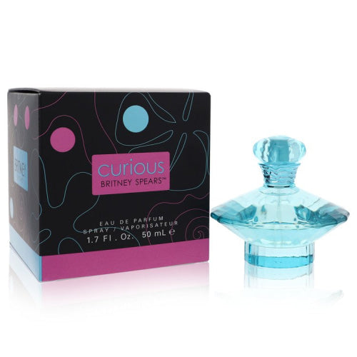 Curious by Britney SpearsEau De Parfum Spray 1.7 oz 1.7 oz / 50 ml / Alcohol, Amber, Woody, Aldehyde, Oils Women