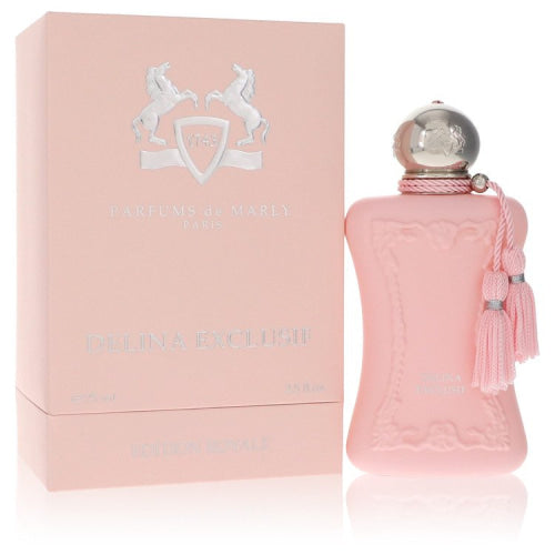 Delina Exclusif by Parfums De MarlyEau De Parfum Spray 2.5 oz 2.5 oz / 75 ml / Alcohol, Amber, Woody, Aldehyde, Oils Women