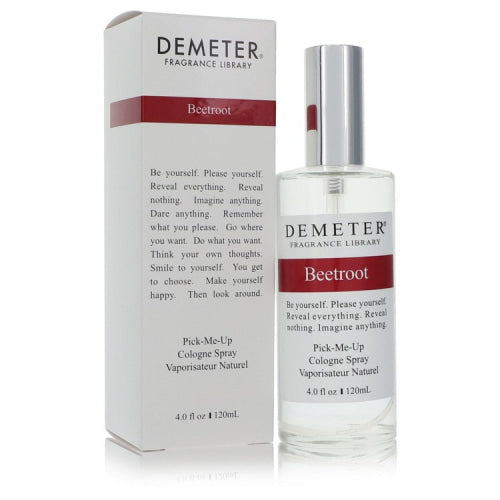 Demeter Beetroot by DemeterPick Me Up Cologne Spray (Unisex) 4 oz 4 oz / 120 ml / Alcohol, Amber, Woody, Aldehyde, Oils Unisex