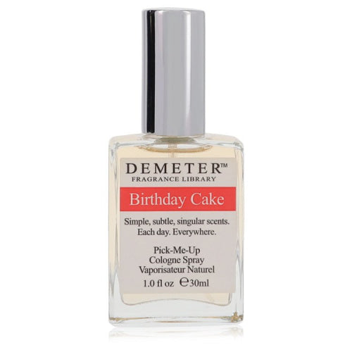 Demeter Birthday Cake by DemeterCologne Spray (unboxed) 1 oz 1 oz / 30 ml / Alcohol, Amber, Woody, Aldehyde, Oils Women