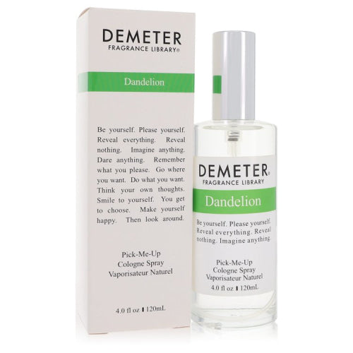 Demeter Dandelion by DemeterCologne Spray 4 oz 4 oz / 120 ml / Alcohol, Amber, Woody, Aldehyde, Oils Women