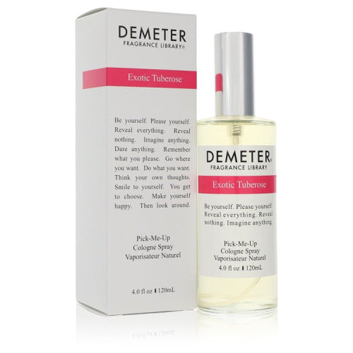 Demeter Exotic Tuberose by DemeterCologne Spray (Unisex) 4 oz 4 oz / 120 ml / Alcohol, Amber, Woody, Aldehyde, Oils Unisex