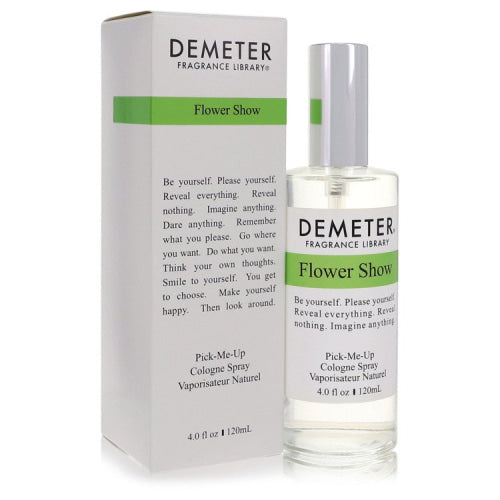 Demeter Flower Show by DemeterCologne Spray 4 oz 4 oz / 120 ml / Alcohol, Amber, Woody, Aldehyde, Oils Women