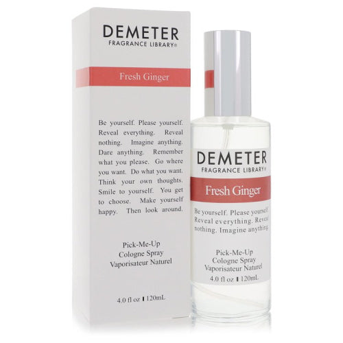 Demeter Fresh Ginger by DemeterCologne Spray 4 oz 4 oz / 120 ml / Alcohol, Amber, Woody, Aldehyde, Oils Women