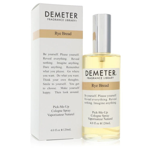 Demeter Rye Bread by DemeterCologne Spray (Unisex) 4 oz 4 oz / 120 ml / Alcohol, Amber, Woody, Aldehyde, Oils Unisex