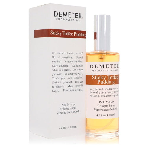 Demeter Sticky Toffe Pudding by DemeterCologne Spray 4 oz 4 oz / 120 ml / Alcohol, Amber, Woody, Aldehyde, Oils Women