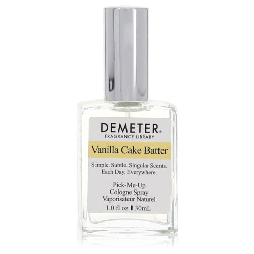 Demeter Vanilla Cake Batter by DemeterCologne Spray 1 oz 1 oz / 30 ml / Alcohol, Amber, Woody, Aldehyde, Oils Women