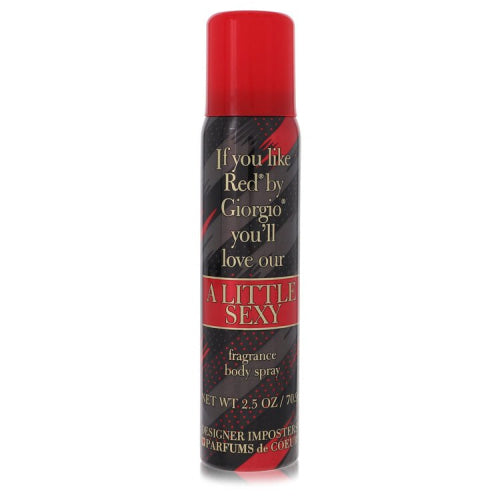Designer Imposters A Little Sexy by Parfums De CoeurBody Spray 2.5 oz 2.5 oz / 75 ml / Alcohol, Amber, Woody, Aldehyde, Oils Women