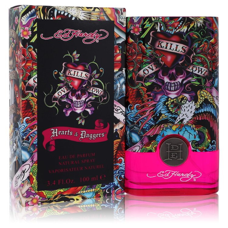 Ed Hardy Hearts & Daggers by Christian AudigierEau De Parfum Spray 3.4 oz