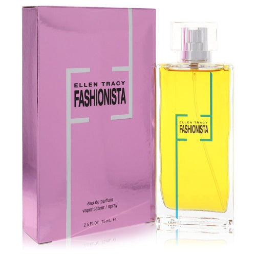 Ellen Tracy Fashionista by Ellen TracyEau De Parfum Spray 2.5 oz 2.5 oz / 75 ml / Alcohol, Amber, Woody, Aldehyde, Oils Women