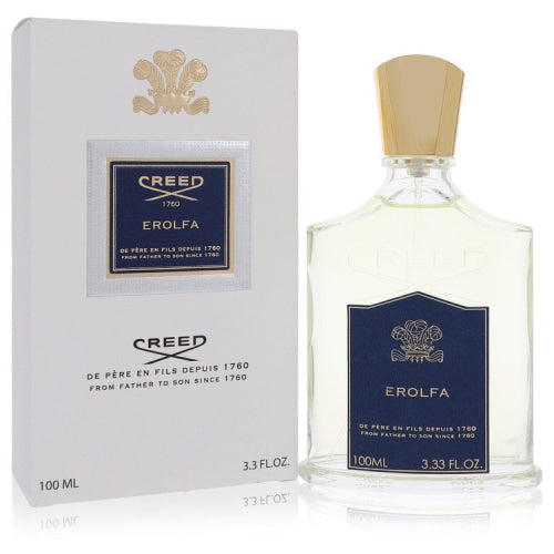 Erolfa by CreedEau De Parfum Spray 3.4 oz 3.4 oz / 100 ml / Alcohol, Amber, Woody, Aldehyde, Oils Men
