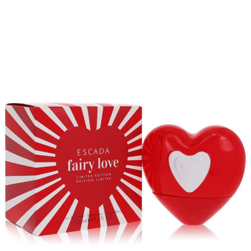 Escada Fairy Love by EscadaEau De Toilette Spray (Limited Edition) 3.3 oz 3.3 oz / 100 ml / Alcohol, Amber, Woody, Aldehyde, Oils Women