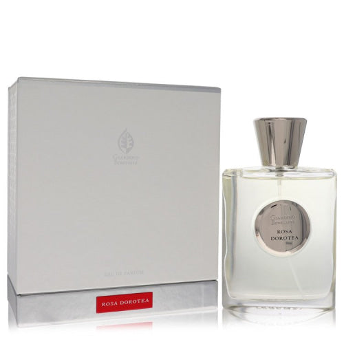 Giardino Benessere Rosa Dorotea by Giardino BenessereEau De Parfum Spray (Unisex) 3.4 oz 3.4 oz / 100 ml / Alcohol, Amber, Woody, Aldehyde,