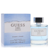 Guess 1981 Indigo by Guess Eau De Toilette Spray 3.4 oz for Refreshing Floral Elegance