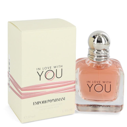 In Love With You by Giorgio ArmaniEau De Parfum Spray 1.7 oz 1.7 oz / 50 ml / Alcohol, Amber, Woody, Aldehyde, Oils Women
