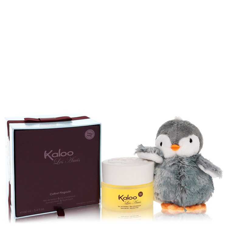 Kaloo Les Amis by KalooAlcohol Free Eau D'ambiance Spray + Free Penguin Soft Toy 3.4 oz