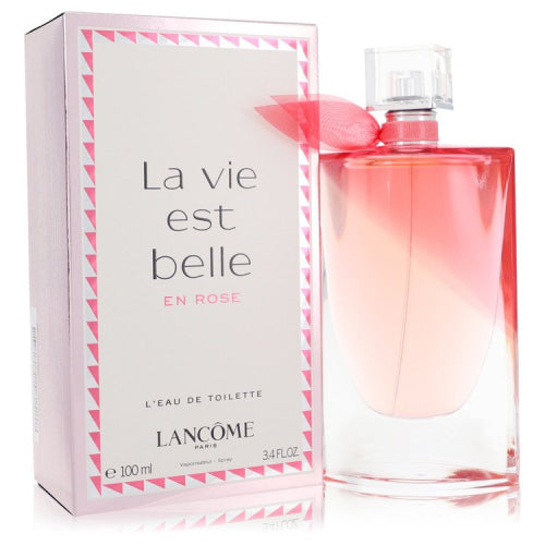 La Vie Est Belle En Rose by LancomeL’eau De Toilette Spray 3.4 oz 3.4 oz / 100 ml / Alcohol, Amber, Woody, Aldehyde, Oils Women