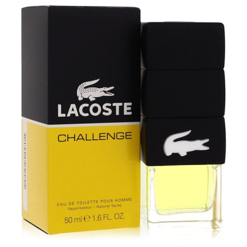 Lacoste Challenge by LacosteEau De Toilette Spray 1.6 oz 1.6 oz / 50 ml / Alcohol, Amber, Woody, Aldehyde, Oils Men