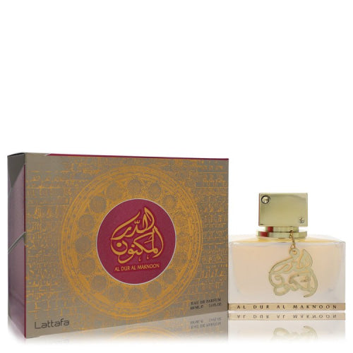 Lattafa Al Dur Al Maknoon Gold by LattafaEau De Parfum Spray (Unisex) 3.4 oz 3.4 oz / 100 ml / Alcohol, Amber, Woody, Aldehyde, Oils Unisex