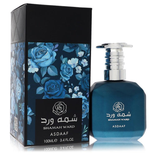 Lattafa Asdaaf Shamah Ward by LattafaEau De Parfum Spray (Unisex) 3.4 oz 3.4 oz / 100 ml / Alcohol, Amber, Woody, Aldehyde, Oils Unisex